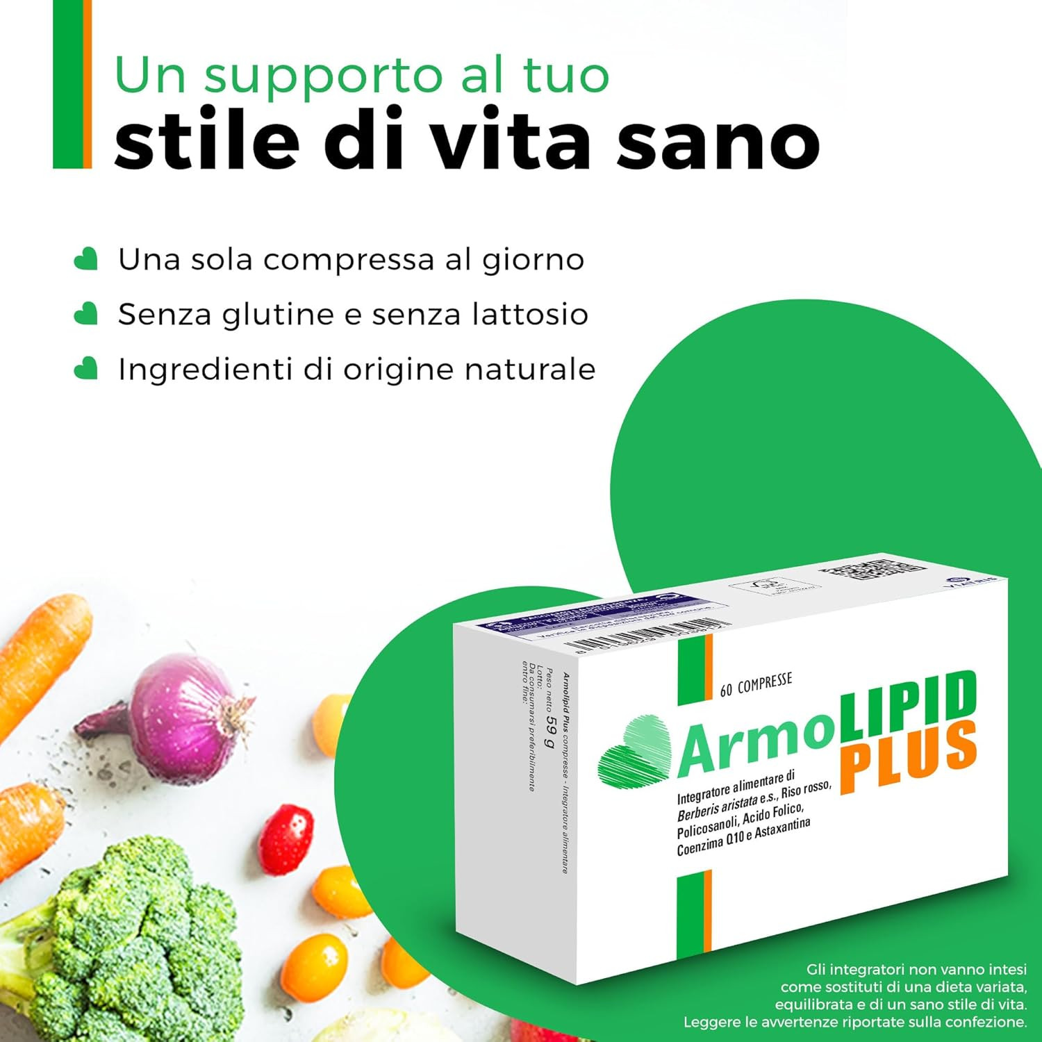Plus 60 Compresse Integratore Colesterolo con Berberis e Riso Rosso - 2