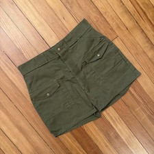 Boy Scouts America Shorts Men  s 31 Waist Green Uniform Twill USA Union