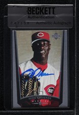 BAS 1999 Upper Deck Mike Cameron #345 Seal of Authenticity Auto 3c7