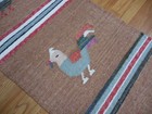 Turkish Oushak(Tree Of lfe) Bird Multicolored Handmade Bohemian Rug 2x8 Ft — photo 7