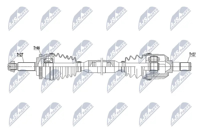 Nty Driveshaft For Hyundai I30 1.6Crdi 11- Ix20 1.4Crdi 1.6Crdi 11 - Image 4