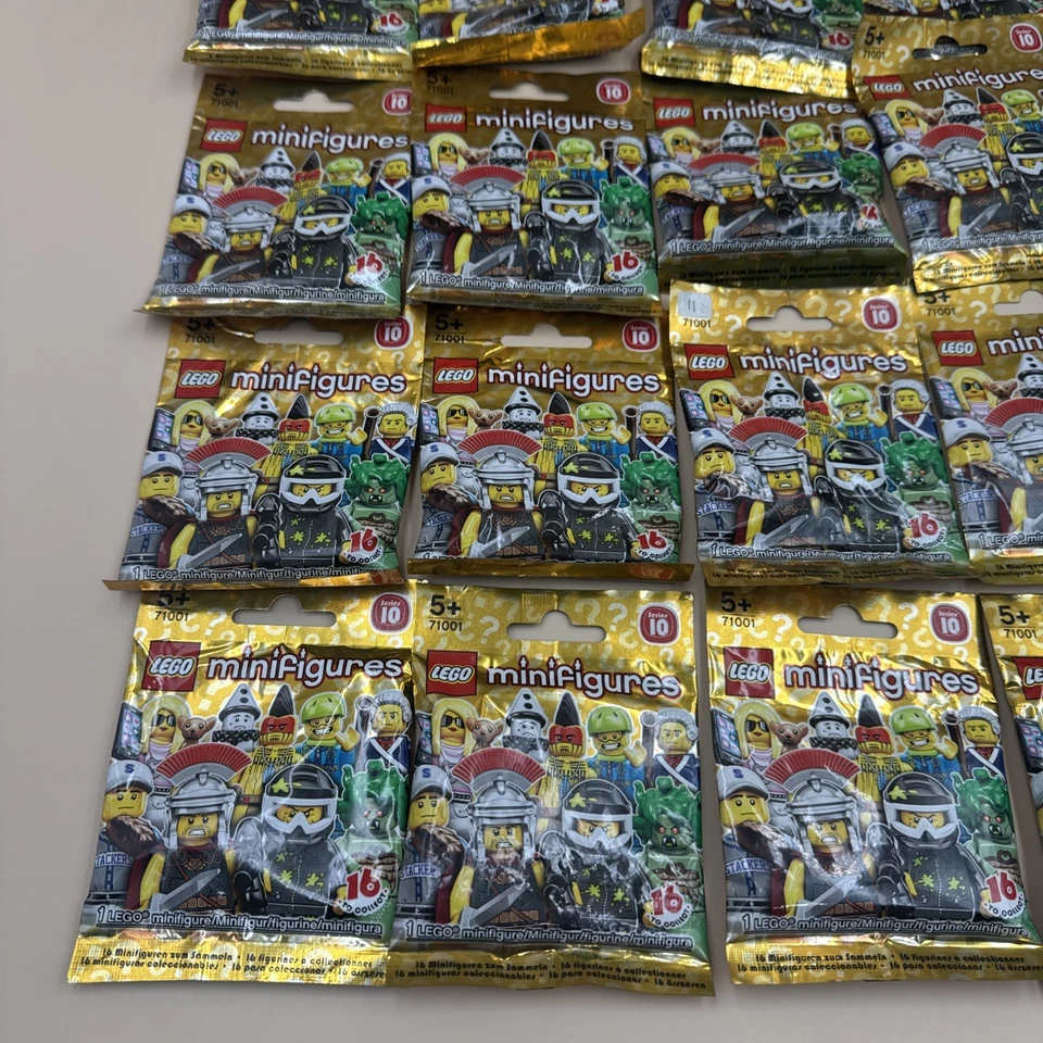 LEGO Complete Set Of Series 10 Minifigures 71001 New Sealed CMF - No Mr Gold - Image 4 of 4