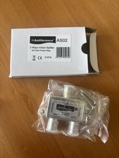 Antiference AS02 2 Way F-Type Indoor TV Signal Splitter
