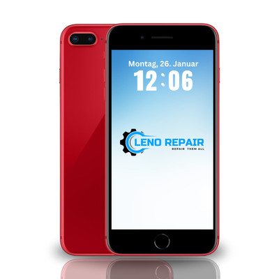 Apple iPhone 8 Plus Rot 64GB Akzeptabel Zustand 100% Batterie