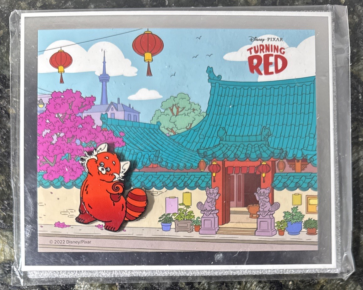 Disney Movie Club Turning Red Collectible Pin New w/CoA