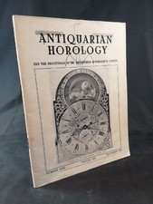 Antiquarian Horology and the Proceedings of the Antiquarian Horological S 688992
