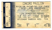 Yes the band 7/21/98 Concord Pavilion Rare Ticket Stub