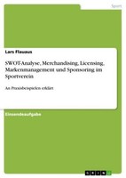 Swot-Analyse, Merchandising, Licensing, Markenmanagement Und Sponsoring Im Sport