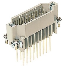 1pc HARTING ELEKTRONIK INC 09210252601 Connector, Power, Heavy Duty, MALE I