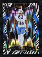 2024 Panini Select Concourse Zebra Shock Prizm Rasul Douglas #89 1n5