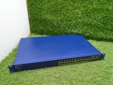 Netgear FS728  24+4 Port Prosafe NETWORK smart switch with poe FS728TP v2 tested