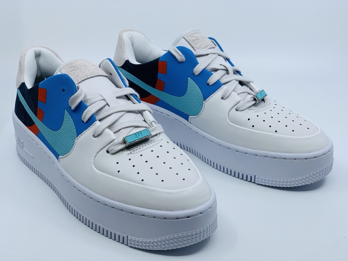 Nike W Air Force 1 Sage Low LX Shoes Platinum Tint BV1976-002 Size
