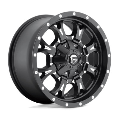 20X9 Fuel 1PC D517 KRANK 5X5.5/150 20MM MATTE BLACK MILLED (4)