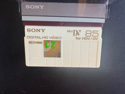 6x Sony Mini DV Digital HD Kassette Tape DV85 DVM85