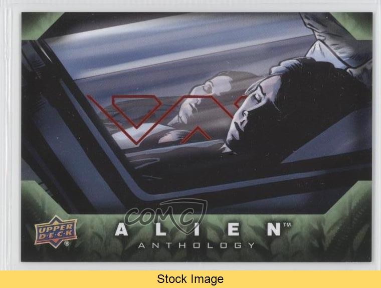 2016 Upper Deck Alien Anthology Red W-Y Foil Survivors Secured #50 READ 1g9