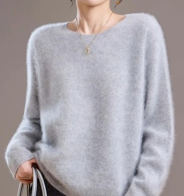 Kaschmir + Wolle pullover Damen