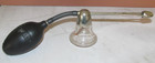 VINTAGE ANTIQUE DEVILBISS CLEAR BLACK & SILVER SMALL LONG MEDICAL THROAT SPRAYER — photo 1