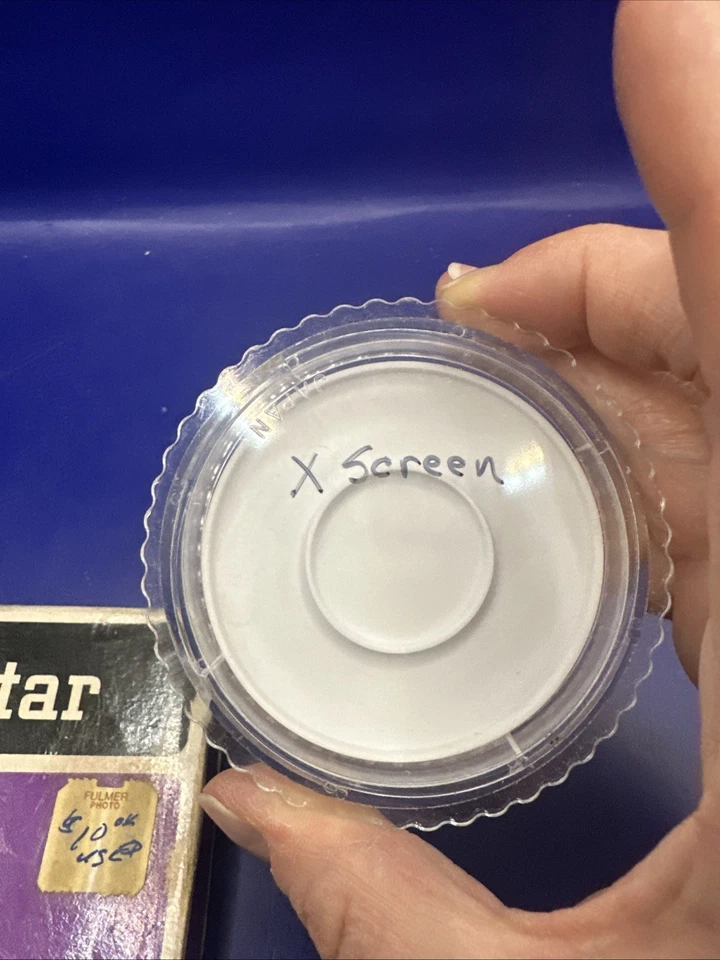 Vintage Vivitar 55mm CS 4x Cross Screen Glass Lens Filter Japan Star Effect - Image 4 of 4