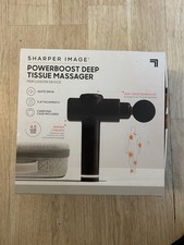 Sharper Image Powerboost Pro Black Massage With Case