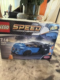 Lego 75878 Bugatti Chiron with shelf wear NEW Racers EXPERIENCED SELER 20+ years