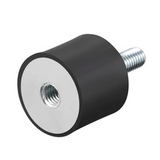 M8 Maschio Femmina supporti gomma assorbi urto per anti vibrazione 30mmx25mm