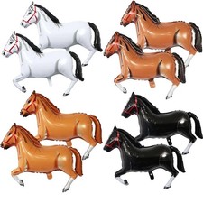 8 Pack Horse Balloons Westeren Cowboy Horse Balloons for Western Cowboy Horse...