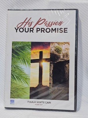 His Passion Your Promise - Paula White Cain (DVD, 4-Disc Set)