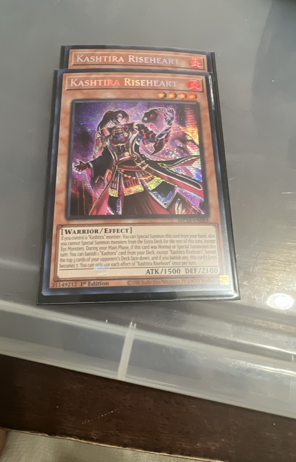 Kashtira Riseheart MP24-EN065 (YuGiOh 25th Anniversary Tin: Dueling Mirrors) — is it worth grading?