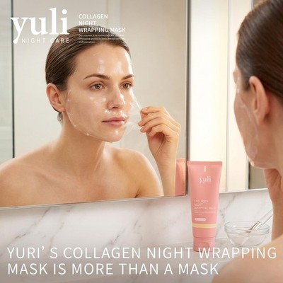 YULI Collagen Overnight Wrapping Peel Off Face Mask, Yuri