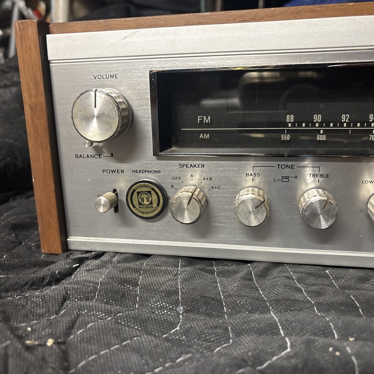 Vtg Sony STR-7055 AM/FM Silver Faced Stereo Receiver | eBay