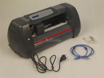 14 '' Vinyl Cutter Plotter Machine 375mm Paper Feed Sign Sticker Making Machine
