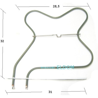 Resistenza forno ventilato rex electrolux 2000w 230v