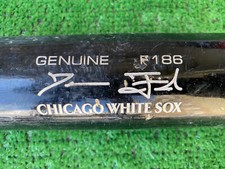 CHICAGO WHITE SOX JAMESON FISHER GAME USED BASEBALL BAT