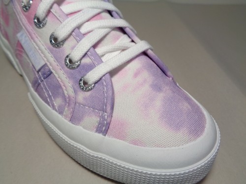 Superga Size 4.5 2750 FANTASY COTU Pink Purple Tie Dye Sneakers New Men's Shoes - Picture 4 of 12