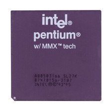 INTEL PENTIUM MMX SL27K SOCKET 7 166MHz