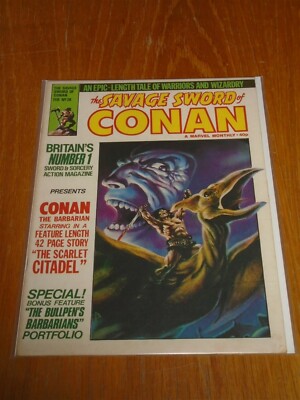 SAVAGE SWORD OF CONAN #28 MARVEL US MAGAZINE FEBRUARY 1980 --