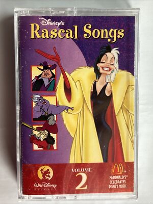 Disney's Rascal Songs Volume 2 (Cassette) New Sealed Free Shipping | eBay