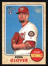 Koda Glover 2017 Topps Heritage #568a BASEBALL Card