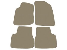 Fußmatten, Autoteppiche für Peugeot 2008 2013-2019, Dunkelbeige x14 Rand