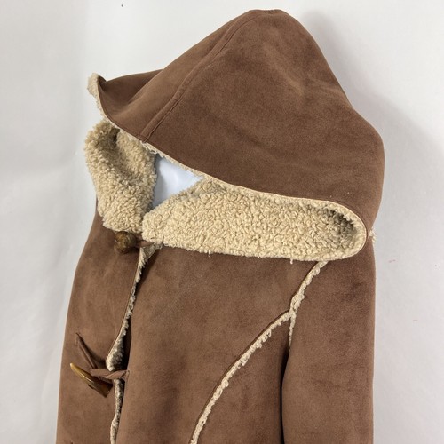 Nine West Kapuzenjacke Damen Large Langarm Kunstleder schwer - Bild 5 von 16