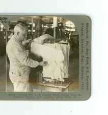 B8672 seda peinada, de aderezador—Silk Industry, S. Manchester, CT D