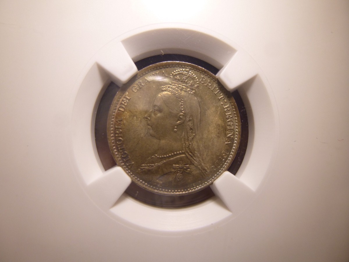 1889 Great Britain 6P Six Pence Silver NGC MS65 | eBay