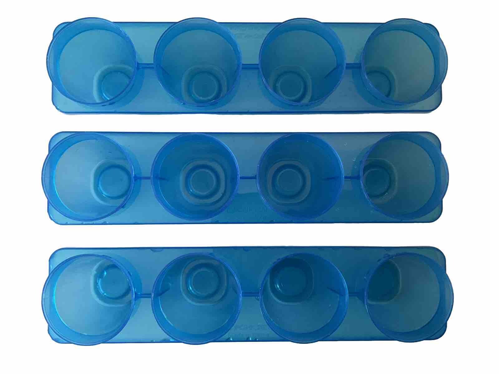 Ice Shot Glasses Mold Tray Makes 12 Small Glasses For Party BBQ Cocktails Cheers