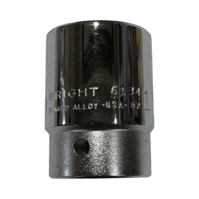 Wright Tool 3/4'' Drive 1-1/16'' Socket 12 Point USA Made 6134