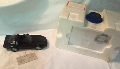1993 Maroon Chevy Corvette ZR1 Franklin Mint in Box