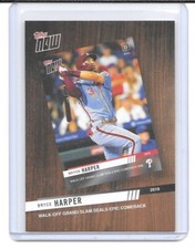 2020 Topps Series 1 Topps Now Review 2019 #TNR-8 Bryce Harper