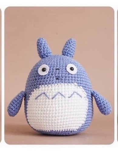 10 Inch My Neighbor Mini Totoro Plush Crochet Amigurumi Hand Made Ebay 10 Inch My Neighbor Mini Totoro Plush Crochet Amigurumi Hand Made Ebay