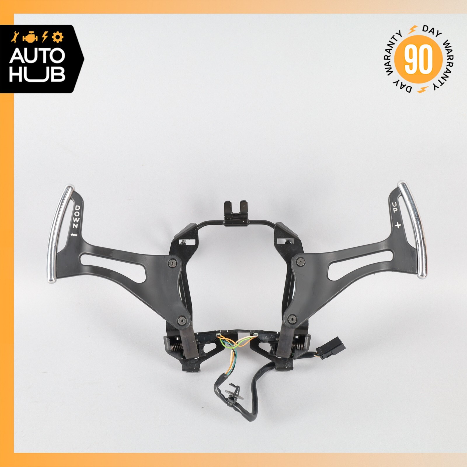 03-19 Maserati GranTurismo M145 Steering Wheel Paddle Shifters Set OEM 88k