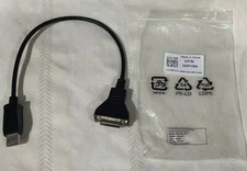 DVI-D to Display Port Adapter Cable Computer Cable DP/N Dell 06RYM4 Free Ship 2+