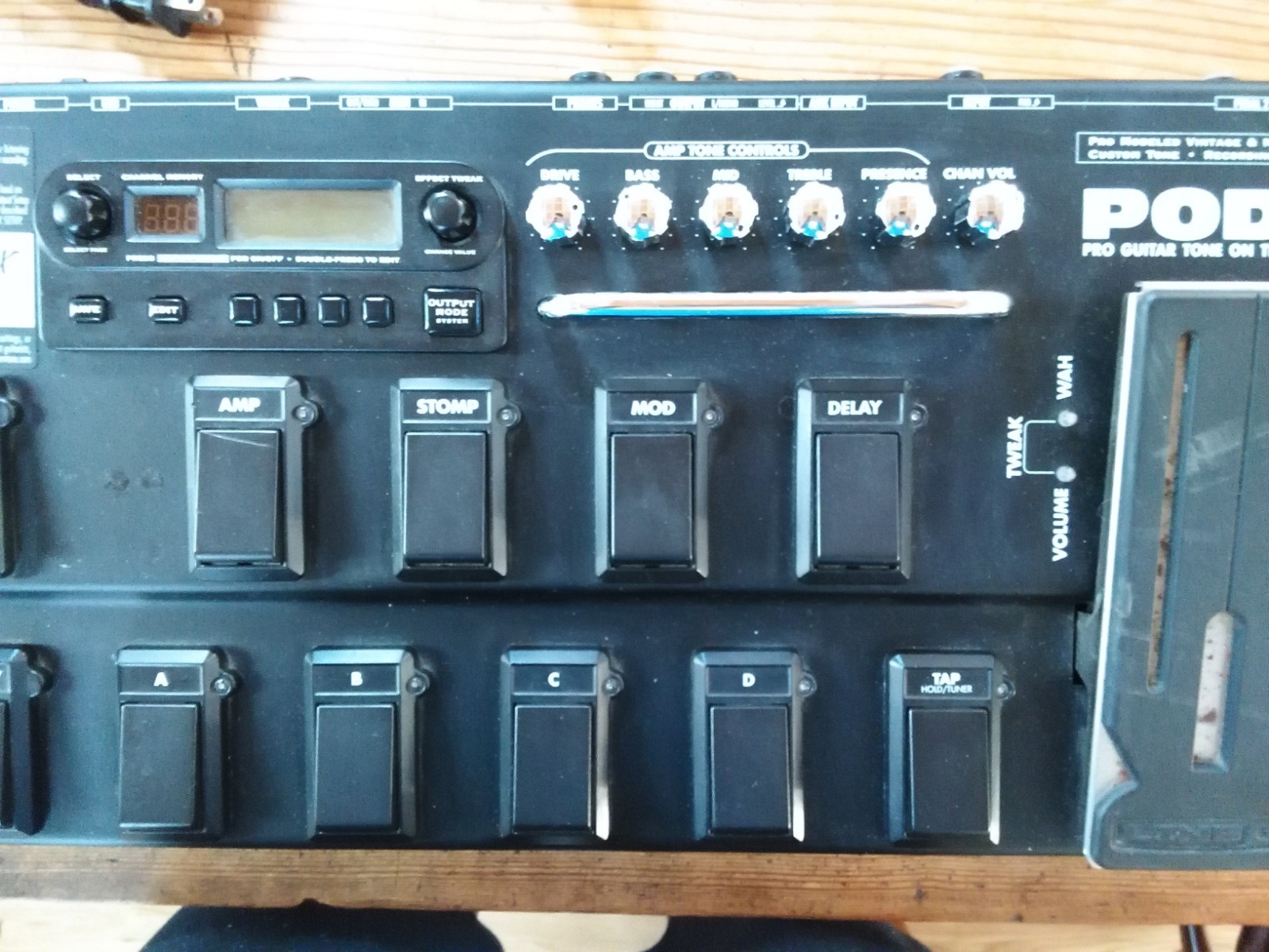 Line 6 Pod XT Live Multi-Effects Guitar Effect Pedal for sale online | eBay